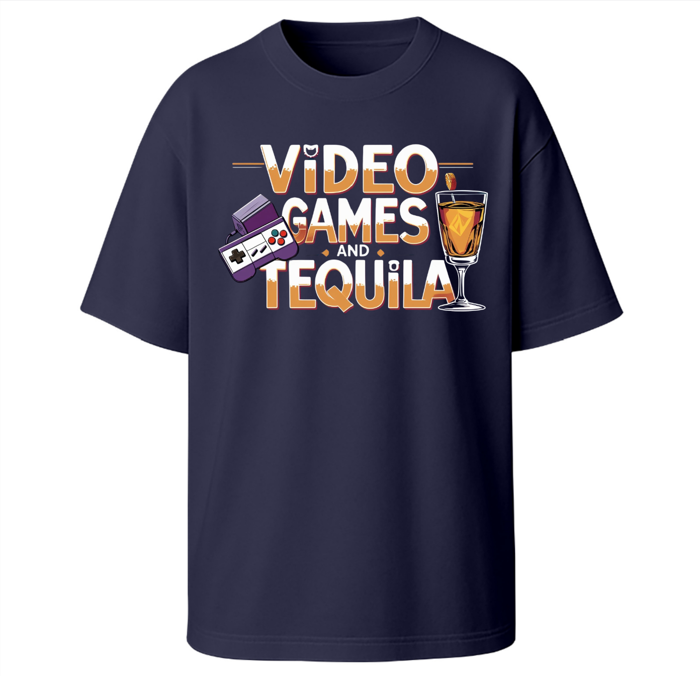 "Video Games & Tequila" Tee