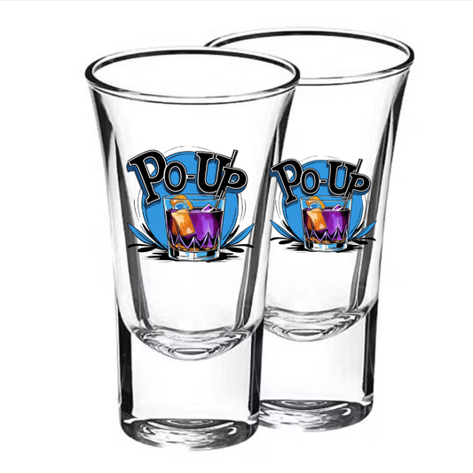 PO-UP Shot Glasses (x2)
